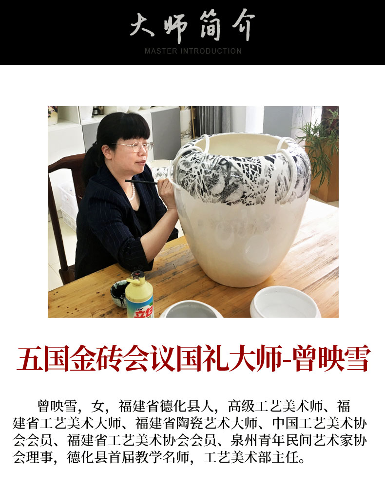 HaoFeng dehua white porcelain white porcelain jade teapot household China CiHu ceramic kung fu single pot of tea tea accessories