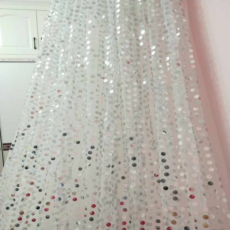 Phong cách châu Âu màn ngủ cung điện mới Mantle giường rèm thêu sequined vương miện công chúa cô gái đáng yêu màu hồng với kệ - Bed Skirts & Valances 	rèm che giường ktx	