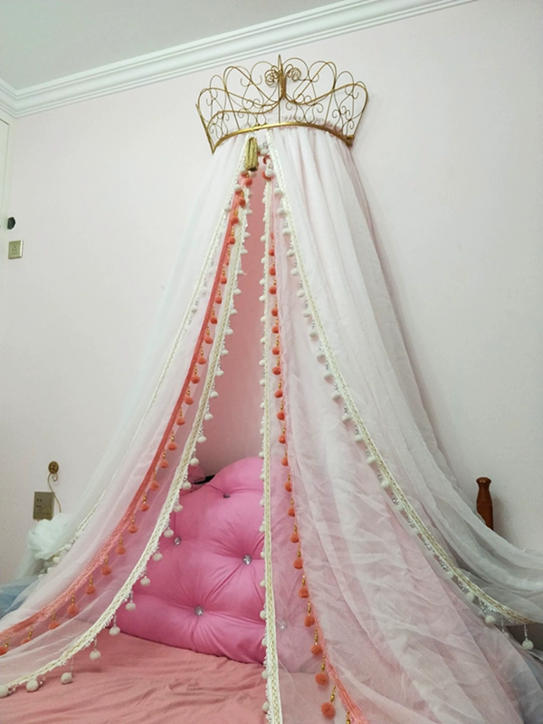 Ins giường trampoline rèm trang trí gạc đầu giường sea Đông Nam Á