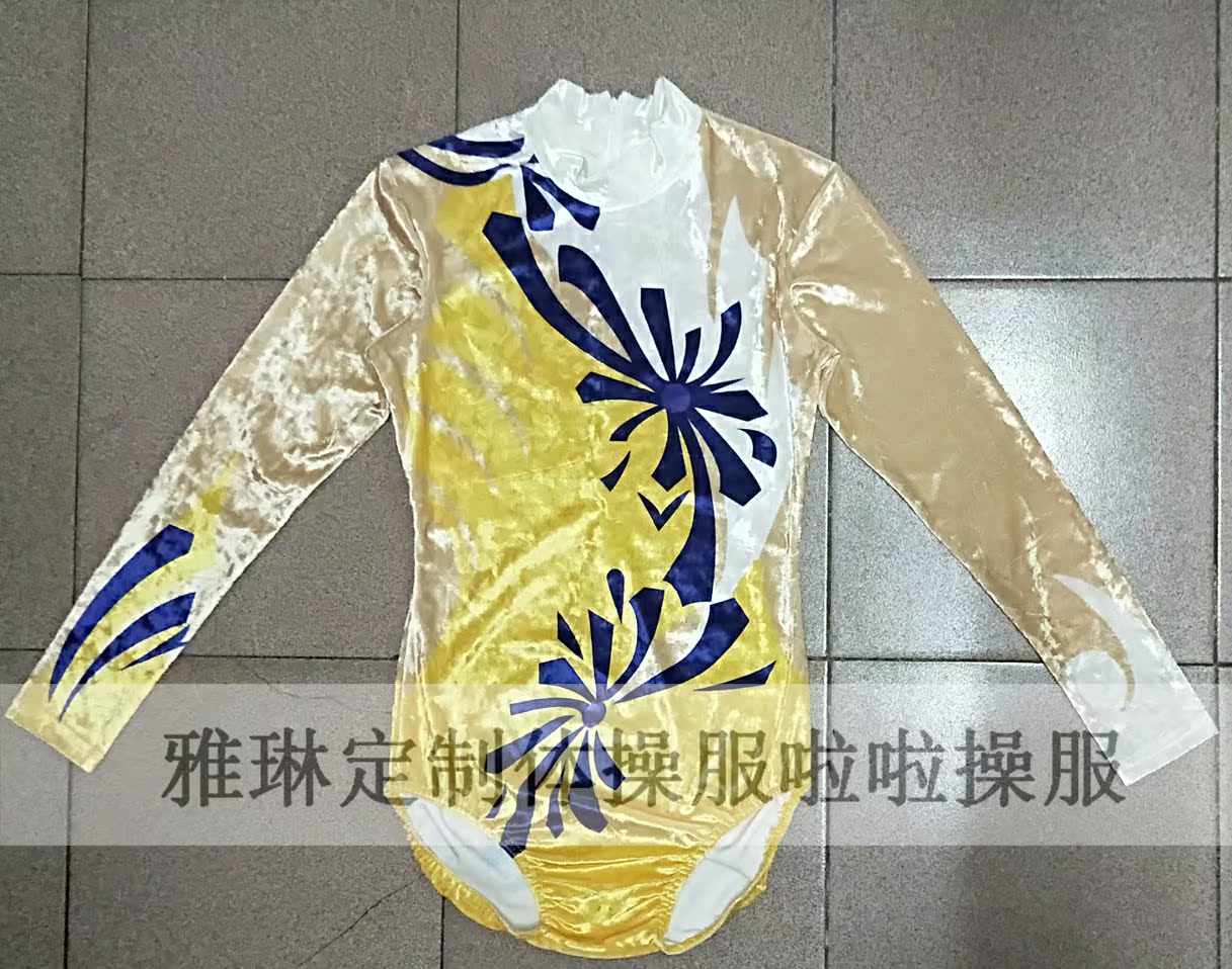 Yalin custom) art test competitive aerobics clothing rhythmic gymnastics clothing student competition clothing gymnastics clothing new