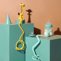 Baby Baby Tooth Gum Milk Bottle Pacifier Nibble Bites Gum Grinders Grinding Tooth Stick Water Glass Toy Trips Anti-Drop Chain