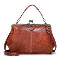 Women's bag 2026 spring new fashion retro handbag Spanish clip bag shoulder crossbody bag factory direct sale