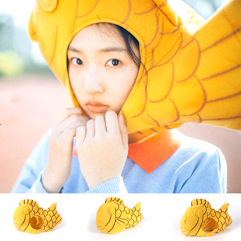 Day Series Lin Small Residence Co-style Carp Burning Headgear Creative Brigades to Blame Wedding photo lovers to write real photo props