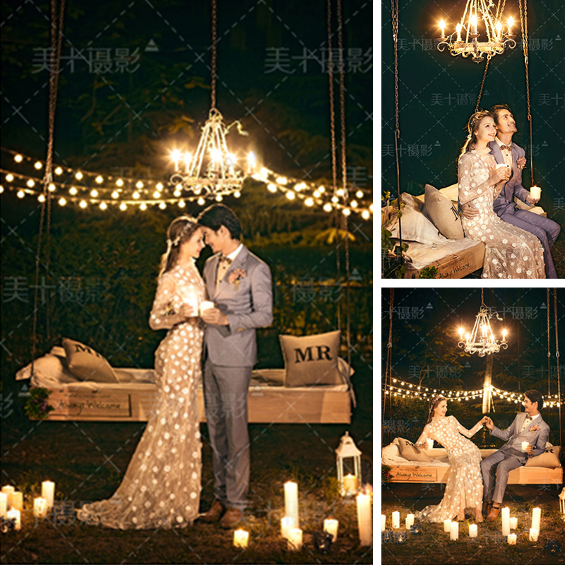 Led electronic candle lamp swing wick emulation wax lamp fake candle wedding celebration romantic table white Christmas clothing photography