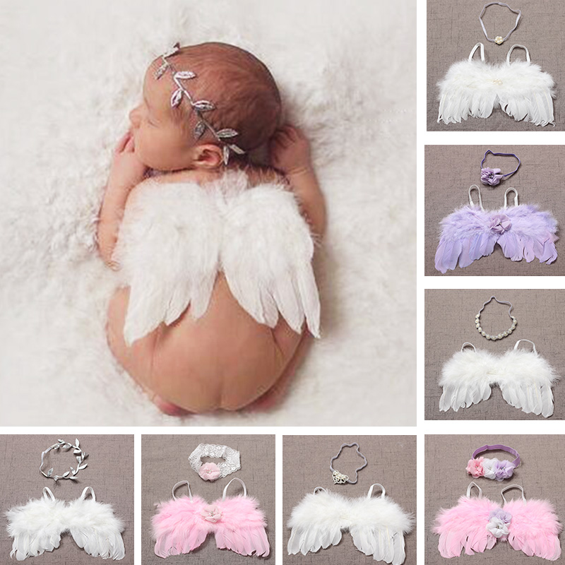 Newborn Art Photos Props Baby Full Moon Photos Costumes Babies 100 Days Photo Photography Photographic Wings