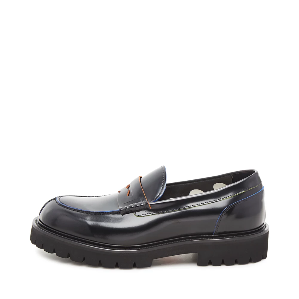 PS BY PAUL SMITH Черные кожаные классические модные лоферы