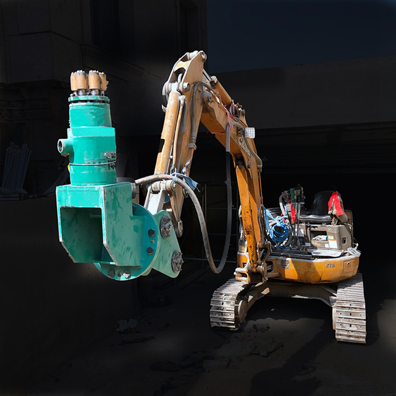 Airborne chisel machine Concrete bridge chisel machine Efficient and flexible chisel machine Excavator chisel machine