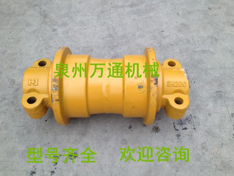 Sumitomo SH200 excavator load bearing wheel Track roller Jessebo JCB220 bottom wheel pressure pulley Ground wheel No