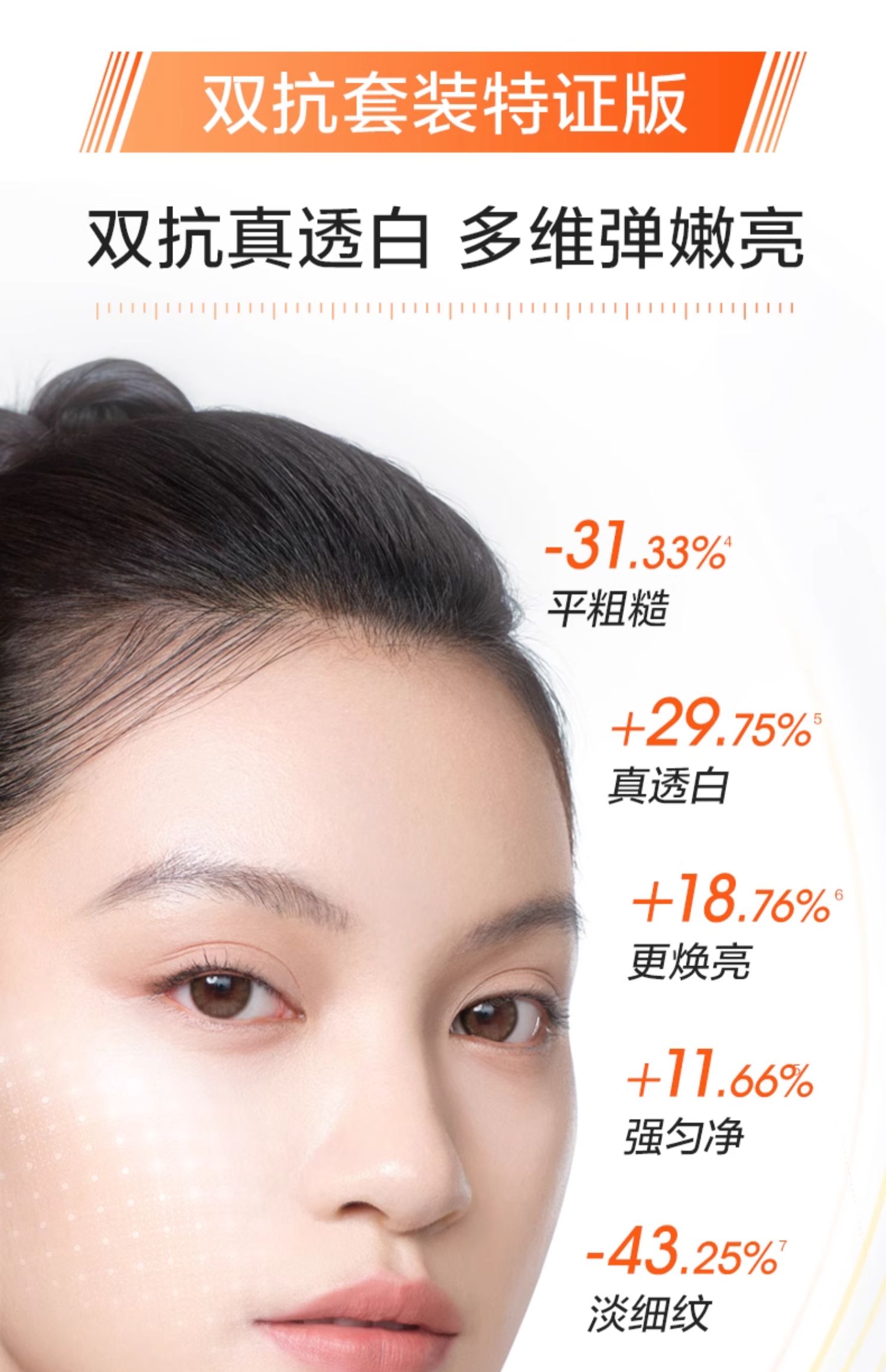 【香港直邮】 珀莱雅 双抗水乳3.0套装|水160ml+乳120ml|抗糖抗氧双通路|28天透亮不暗沉|油皮挚爱清爽版