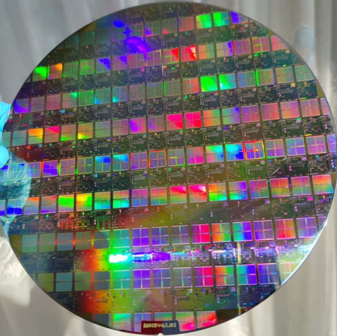wafer硅片摆件晶圆CPU芯片半导体IC光刻片集成电路黑科技装饰礼物