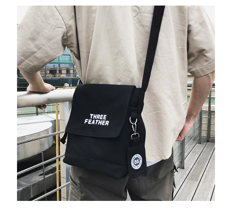 Tide thương hiệu túi vải trong túi Messenger nam túi thể thao giản dị Sinh viên Hàn Quốc Nhật Bản túi nhỏ túi đeo vai - Túi của con người túi xách chanel