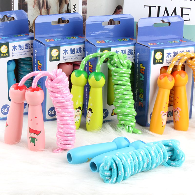 Children's 3-4-5-6-7-year-old baby boy girl with adjustable length Skipping Ropes Sports Class Exercise Body Toys