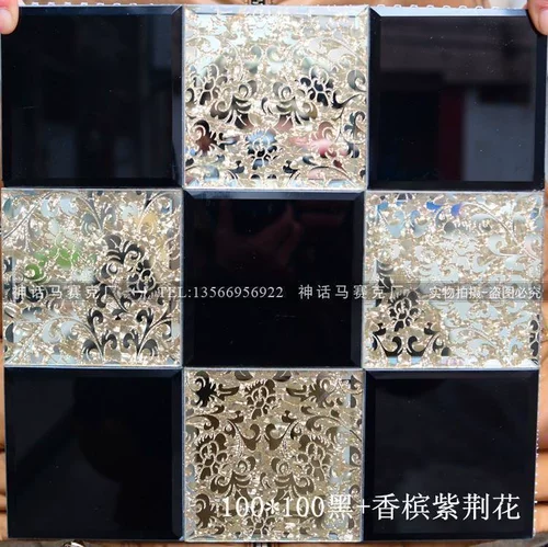 5 поверхностная шлифовальная хрустальная стеклянная зеркальная мозаичная плитка ktv bar