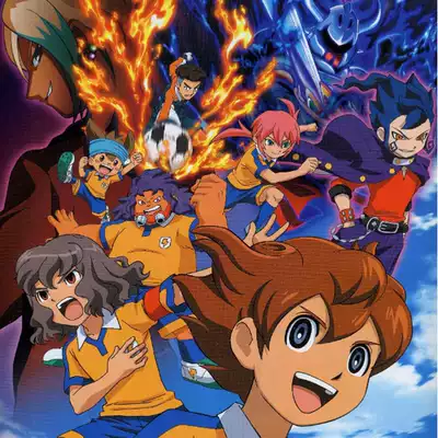 粵語動畫 閃電十一人go 1 3部全141話 12碟片dvd