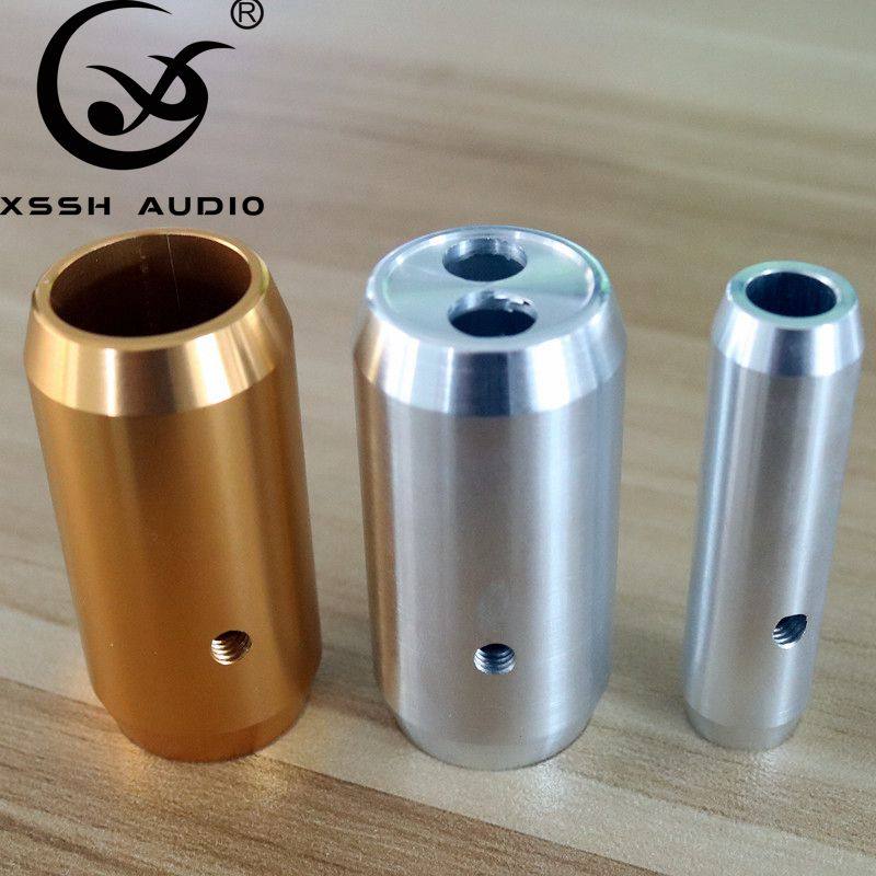 Audio Speaker Cable Signal Cable Aluminum Alloy Distribution Sleeve Metal Distribution Ring Extension Cable Speaker Cable Sleeve