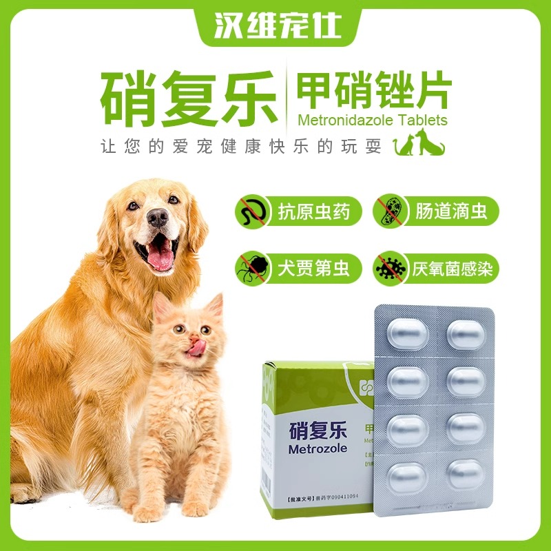 甲硝唑片背后的宠物守护者：汉维宠仕硝复乐