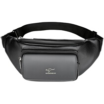 Biden Kangaroo Handbag Mens Waist Bag Multifunctional Mobile Phone Bag Capacity Mens Bridge Casual Slippet