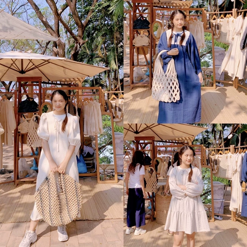 Синди тайская одежда ручной работы этническая траншея