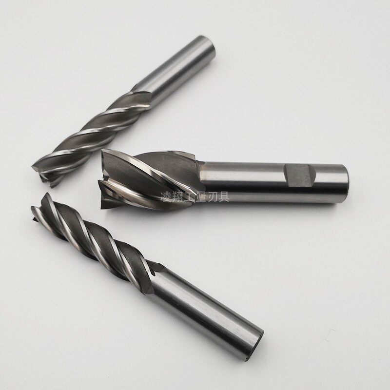 Southwest white steel non-standard 4F4 blade straight handle length 2 3 4 5 6 7 8 9 10 11MM-25mm vertical milling cutter