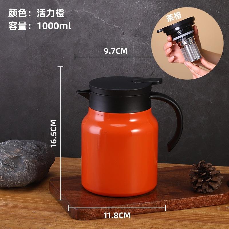 316 Stainless Steel Tea Pot for Home and Office Use, Large Capacity Tea Infuser, High-End Tea Pot with Tea-Water Separation 316 Stainless Steel Tea Pot for Home and Office Use, Large Capacity Tea Infuser, High-End Tea Pot with Tea-Water Separation