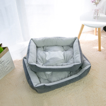 Net red Teddy kennel Summer small medium-sized dog kennel Pet mat Deep sleep nest Cat nest All-season universal