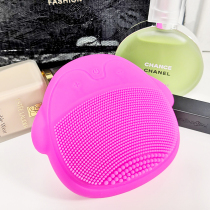 Ultrasonic charging vibration massage device silicone facial cleansing brush to remove blackhead dead skin pores cleansing skin beauty artifact