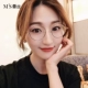 Kính Mansi khung nữ kính titan nguyên chất khung kính chống ánh sáng màu xanh kính mắt hộp retro kính nam