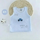 trẻ sơ sinh siêu mỏng vest strapped với trái tim cắt bé quần áo không tay không xương childrens vest.