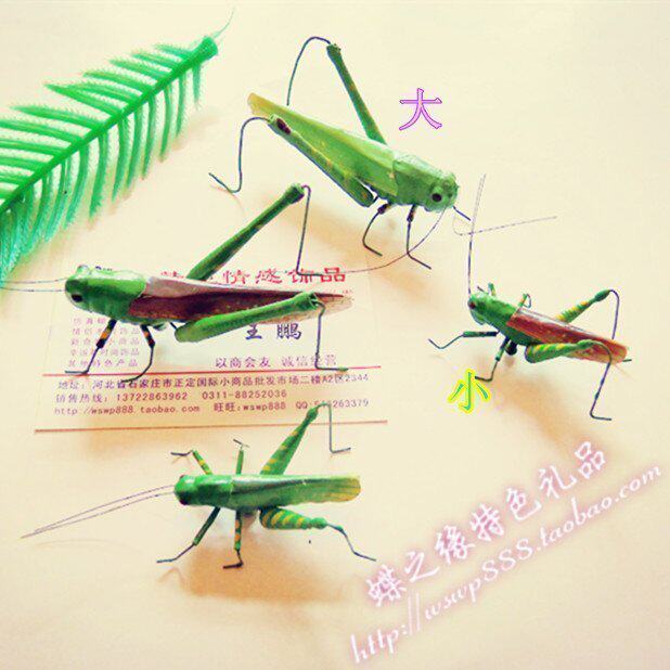 Simulation insect simulation grasshopper simulation grasshopper craftsmanship insect simulation Dragonfly factory price direct sales