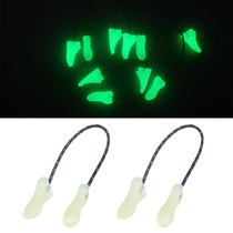 Luminous zipped rope Assault Jacket Jacket Jacket Backpack Equipped Tactical Bag Accessories Zipped Pull Head Double Rope Handle