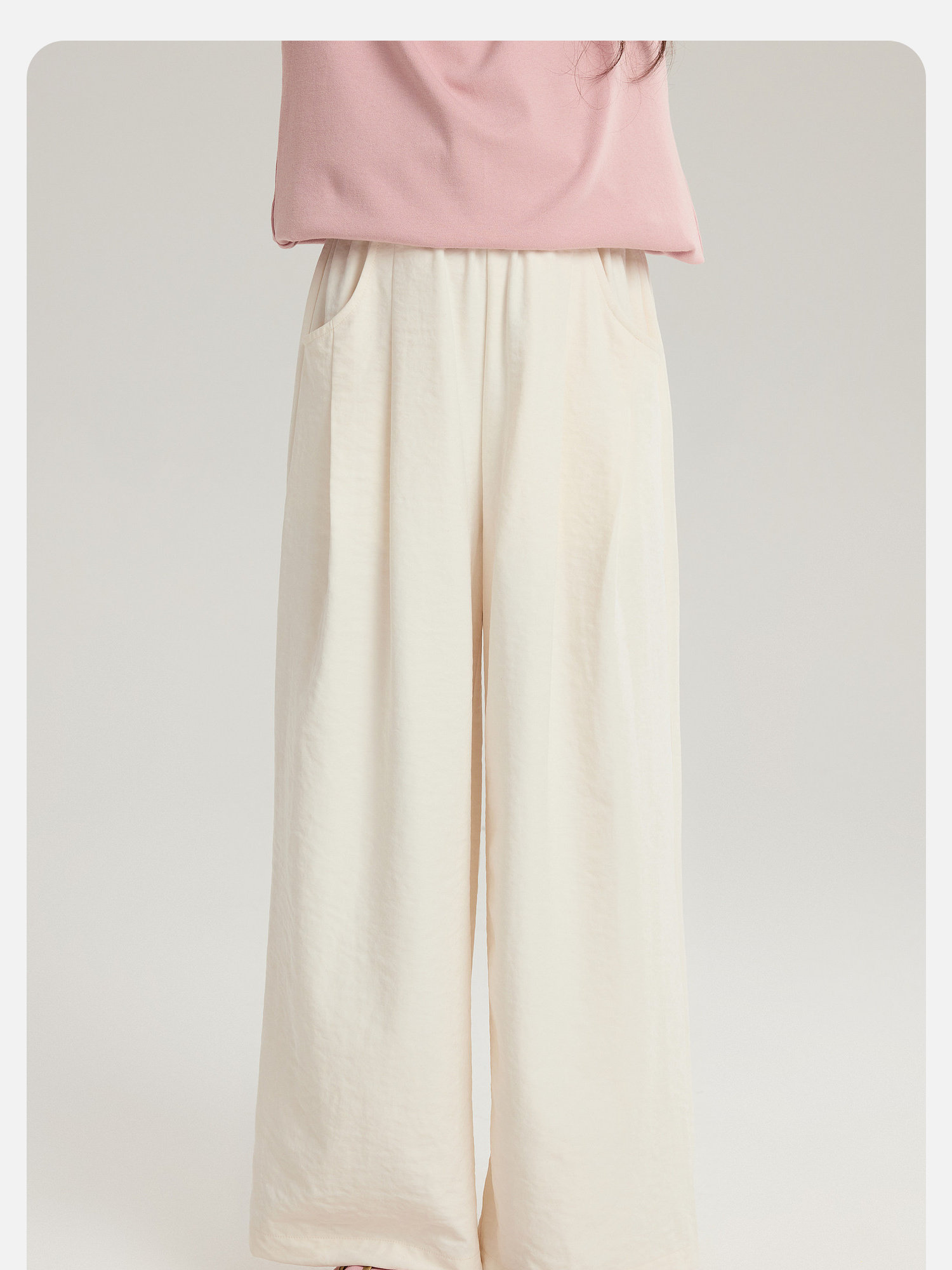 Pudding Haru Children's Clothing Girls' 2.0 Milk Pants 2026 Summer Lightweight Mosquito-Proof Casual Pants Children's Comfortable Long Pants — 44