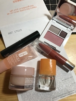 Choose 2 pieces of Clinique water magnetic blusher eye shadow Q version HAPPY perfume lipstick 04 crayon Xiao fat