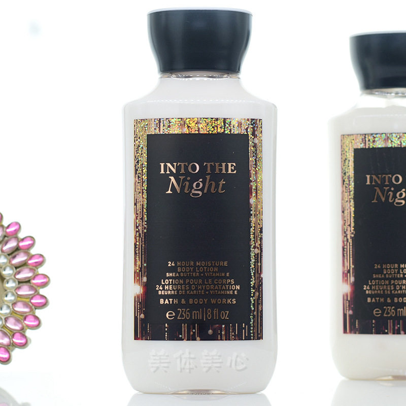 BBW into the night color IntoTheNigh scents nourishing body lotion 236ML USA BathBody Works
