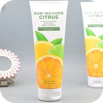 Fresh Sunshine Citrus Fragrant BBW Body Cream Long-lasting Fragrance Triple Moisturizing 226g BathBody Works