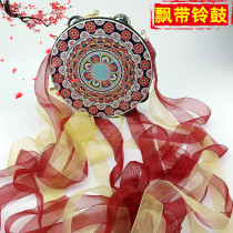 Childrens Xinjiang dance tambourine Orff professional percussion instrument hand drum kindergarten teacher rattle with tambourine