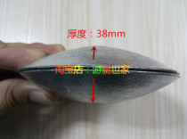 Marine sacrificial anode zinc block Yacht rudder leaf anti-corrosion zinc block roller anti-corrosion zinc sheet semicircular zinc block