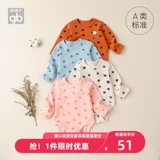 Детский бархатный лонгслив, детское боди для новорожденных