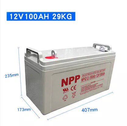 Naipu NPP battery NP12-100 12V100AH ​​UPS EPS DC screen dedicated