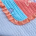 Một chiếc giường bằng pha lê nhung màu đơn trải giường đơn tấm nhung dày san hô đơn trải chiếu bông thảm trải giường mùa hè Trải giường