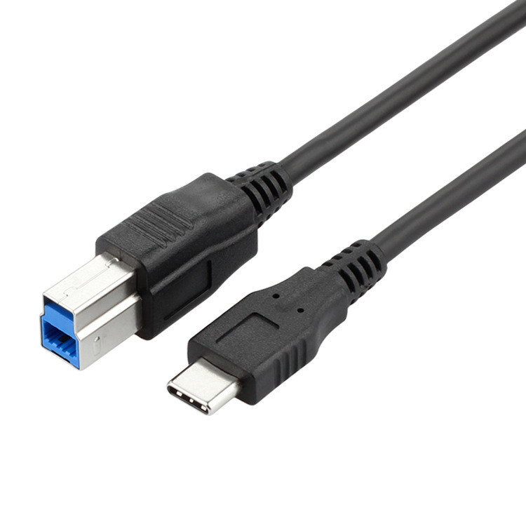 usb3 1 data line Type-C to USB3 0 B Type high-speed printer connection line 3 0HUB 1 m