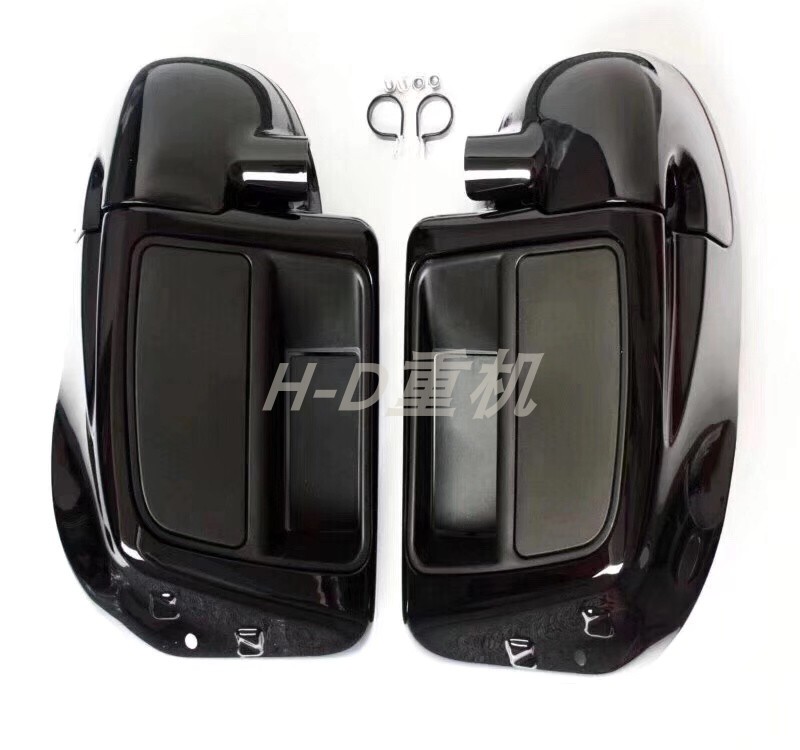 Applicable Harley Avenue Double light road Glide Path King Retrofit Front Bumper Leg Guard Leg Wind Shield Leg Bag-Taobao