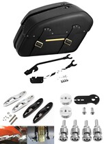 Suitable for Harley Fat Boy Breaker successor modified quick-release saddlebags suitcases sidebags turn signal rearward bracket