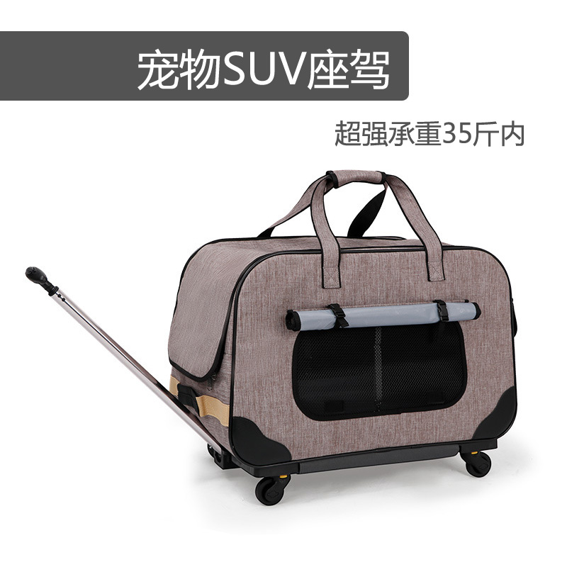 Cat Bag Outside Portable Bag Lalever Box Large Capacity Three Dogs Bag Carry-on Outside With Oversized Pet Suitcase
