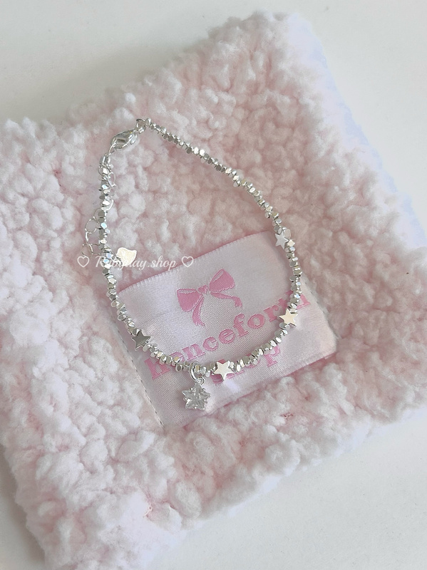 Rubyday Shining Star Bracelet Star Zircon Silver Bracelet Rubyday Shining Star Bracelet Star Zircon Silver Bracelet