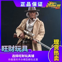 Spot Hottoys HT MMS617 1 6 Back to the Future 3 Dr Brown 3 0 Dr Brown
