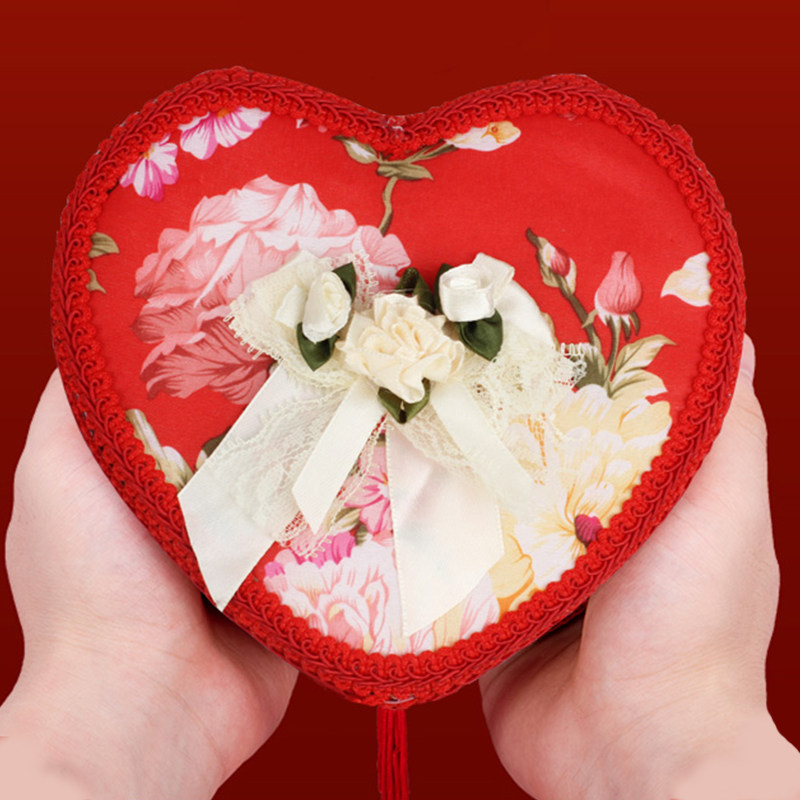 Sewing box wedding dowry dowry sewing set household sewing kit tools sewing supplies Chinese high-end creativity