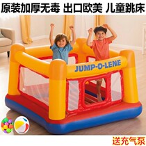 Home Thickening of 1-3 Babies Inflatable Hop-hop Non-toxic outlet Children small trampoline Impulse Gas Toy House