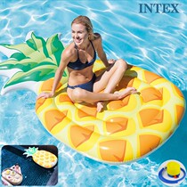 intex original dress thickened Pinewood Floating Beach Lovers Play Water Fruit Lying Bed Children Swimming Toys
