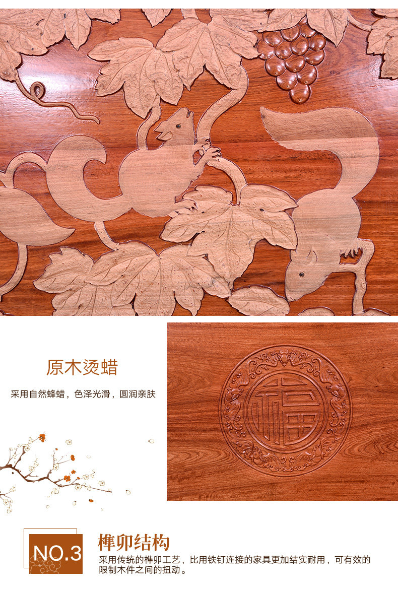 товар из китая Красное дерево мебель Мьянма груша дерево сандаловое дерево резьба диван восемь частей набор китайский мин и Цин антикварная гостиная мебель из цельного дерева Sunrise Villa Court