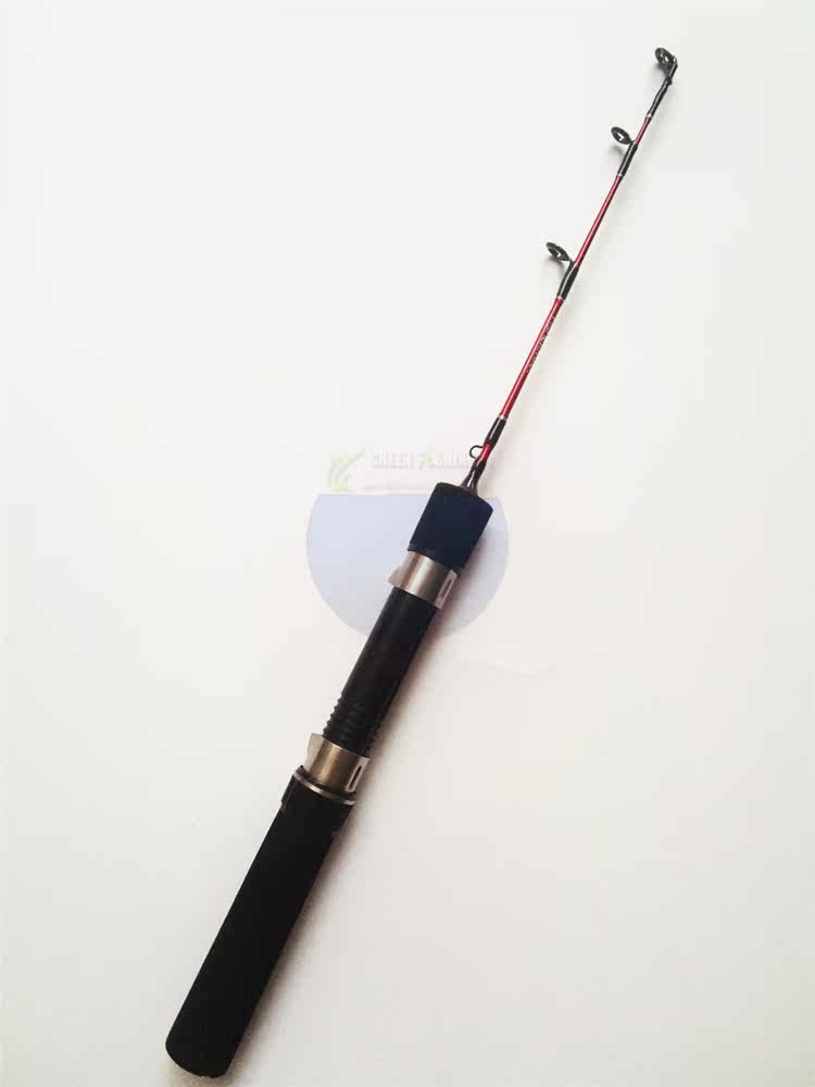 Ice удочкой 冰钓竿 冬钓竿 船竿 筏竿 软梢筏竿 筏杆伐阀杆鱼竿 超短竿 GREEN